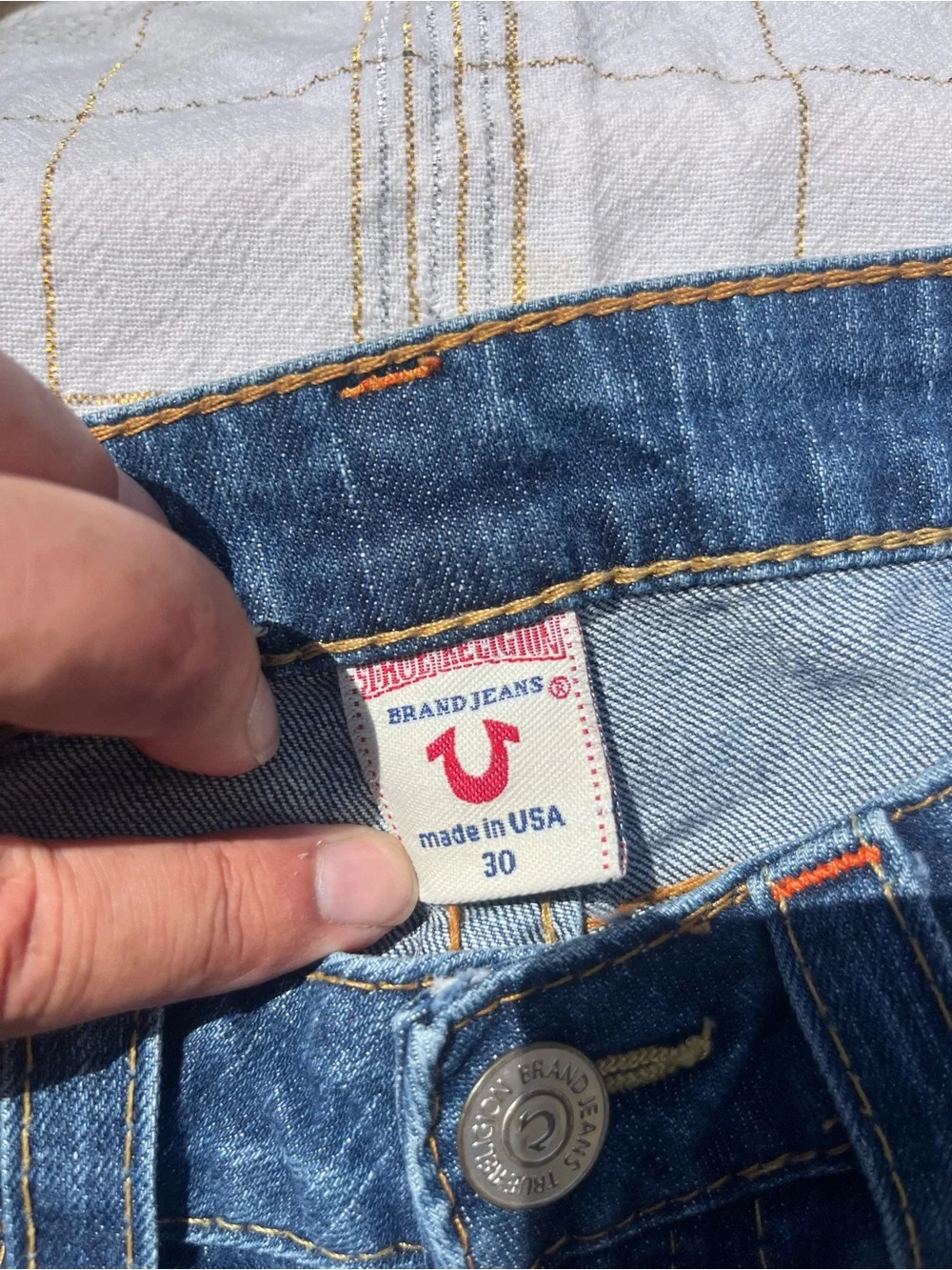 Mens True Religion jeans. Size 30 . Good condition.
